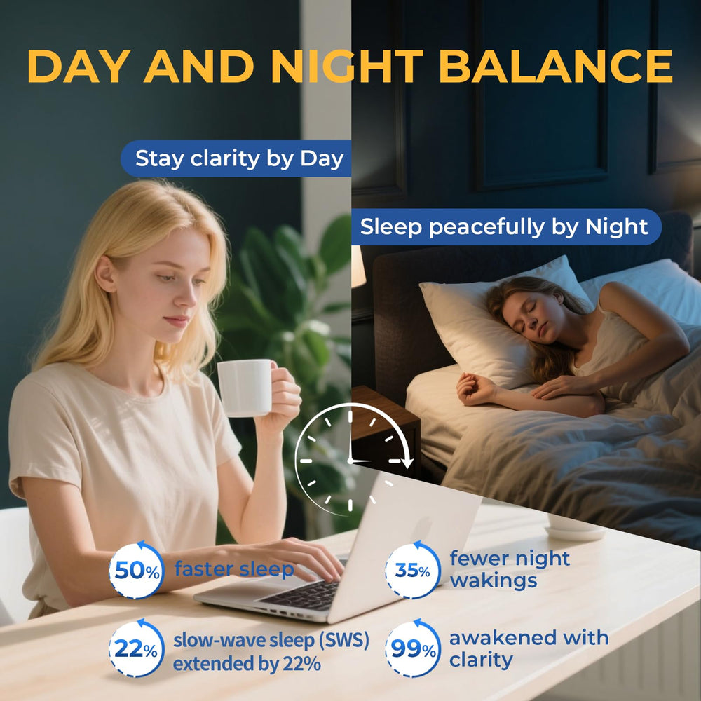 Night sleep support and relaxation with Samarogen