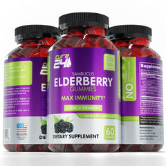 Ingredients: elderberry extract, Vitamin C, and Zinc