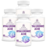 Sambugra Liposomal Hyaluronic Acid 1000mg bottle with 240 capsules (Pack of 4)