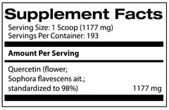 All-natural Quercetin 98% powder product shot