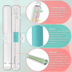 Waterproof mini travel friendly toothbrush design