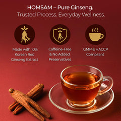 Healthy benefits showing immune support, fatigue relief, and stress relief