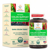 Sana Herbal Sciences natural stool softener bottle for gentle daily digestion support