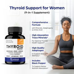 Gluten-free, soy-free and dairy-free labeling for Sandhu's Thyroid Support Complex