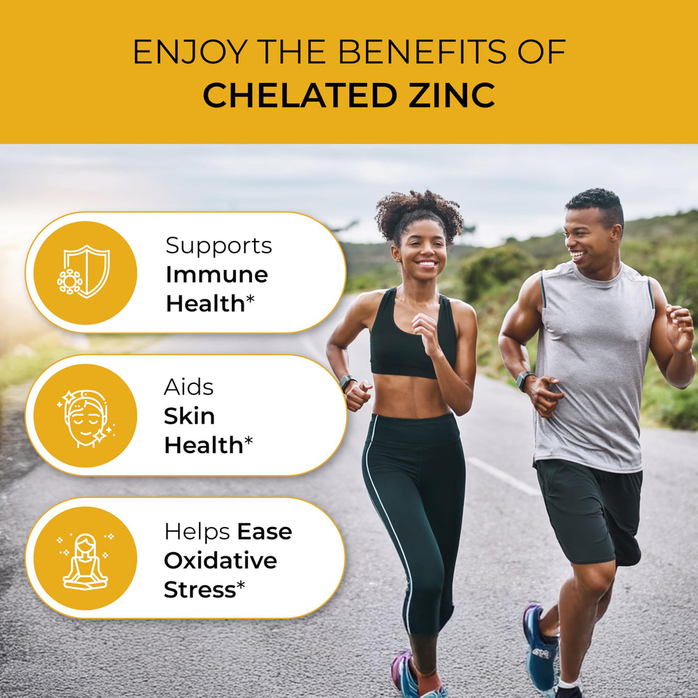 Close-up of Zinc Monomethionine capsules