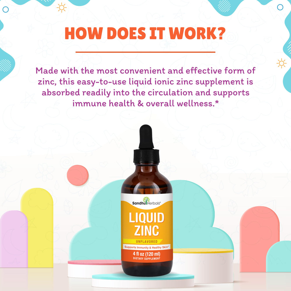 Zinc drops are gluten-free, dairy-free, and soy-free