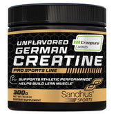 Bottle of Sandhu's German Creatine Monohydrate Powder – unflavored, 60 servings, 10.58 oz