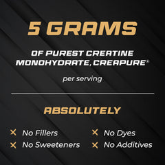 Mixing creatine powder in water