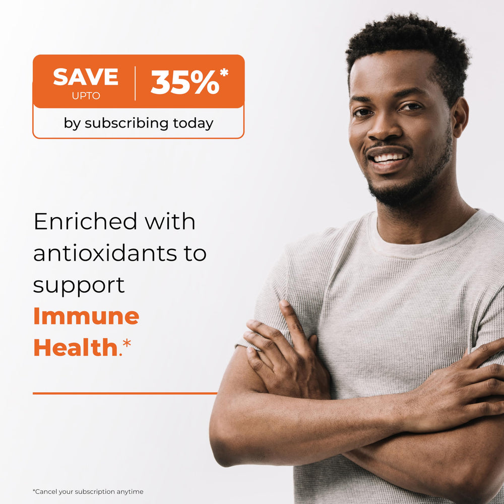 Made in USA with globally sourced ingredients