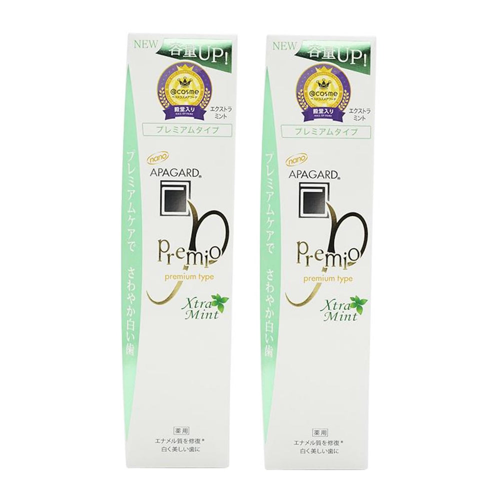 Sang APA-Gard Premio Toothpaste Extra Mint 3.7oz Set of 2 – front view