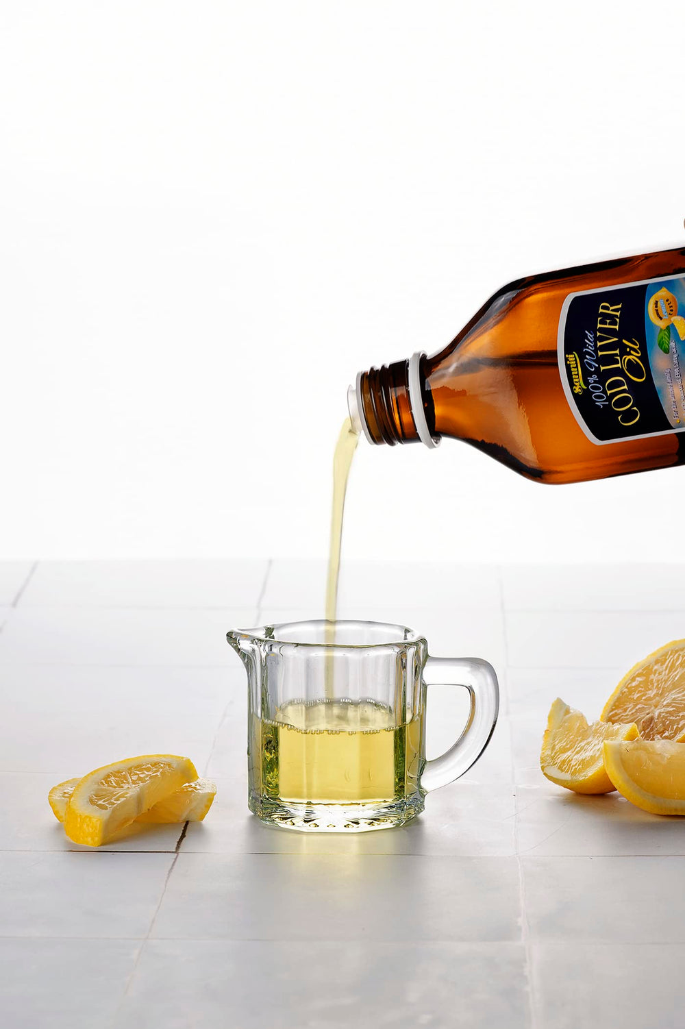 Ingredients list for Sanniti cod liver oil with wild Nordic cod