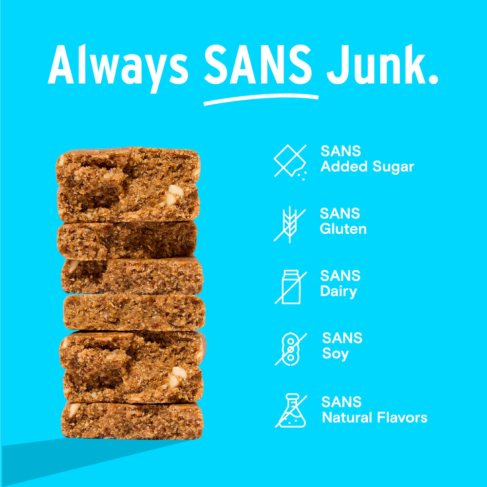 SANS 85g bar size highlights substantial bite and value.