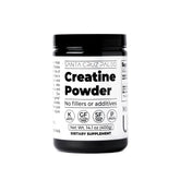 Front view of Santa Cruz Paleo Creatine Powder jar