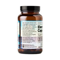 Santa Cruz Paleo electrolyte capsules label close-up showing clean ingredients