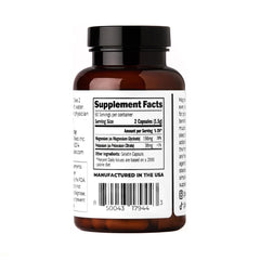 Label highlighting gluten-free, sugar-free, paleo and keto compatibility