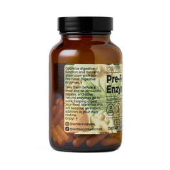 Amylase and Lactase highlighted for carbohydrate and dairy digestion