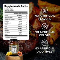 60-capsule bottle showing Paleo-friendly supplement size