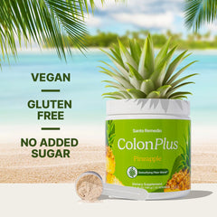 Serving scoop with Colon Plus powder
