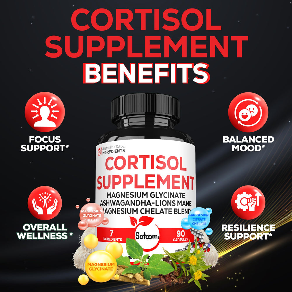 Ashwagandha, Lions Mane and Rhodiola roots