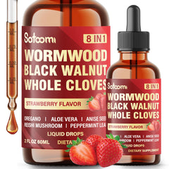 Satoomi 8in1 Wormwood Drops bottle β 60ml