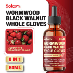 Ingredients list including Oregano Leaf, Aloe Vera Gel, Anise Seed