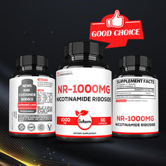 Bottle on white background with capsules visible