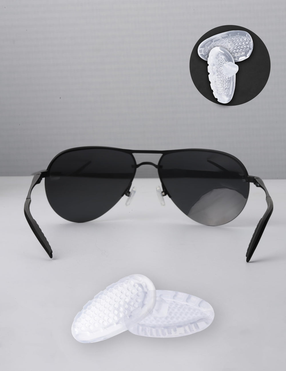 Savitar OO6047/Milestone sunglasses nose pads kit compatible with most frames