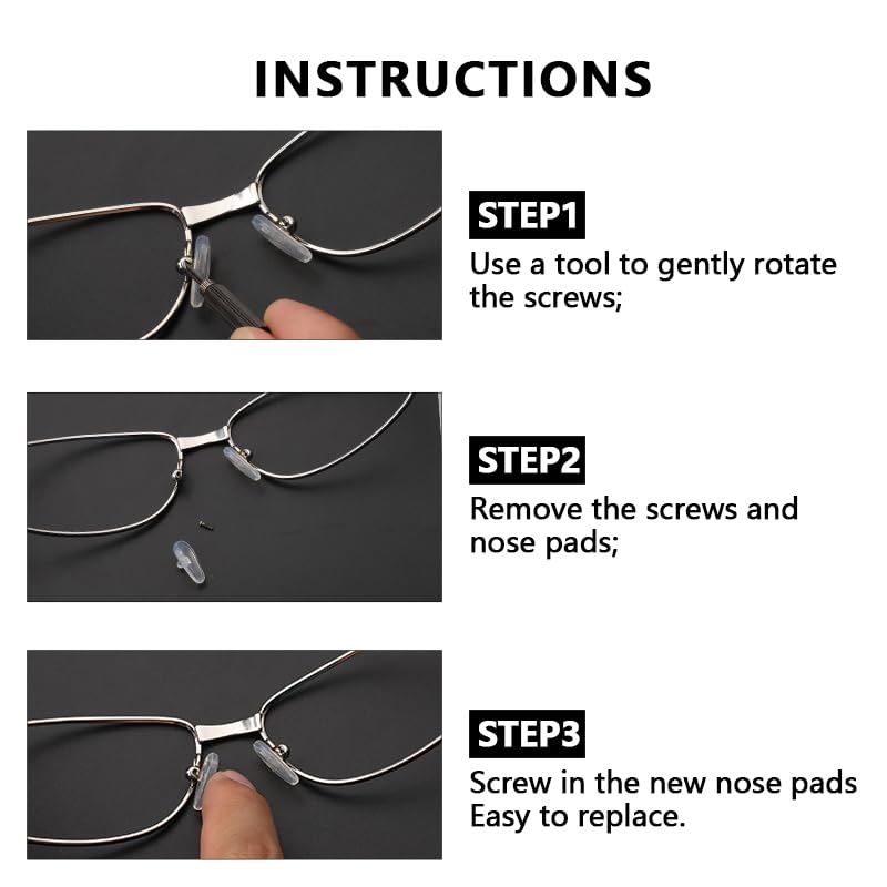 Savitar OO6047 nose pads replacement