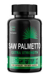Saw Palmetto for Men bottle – hero image highlighting prostate health and hair growth