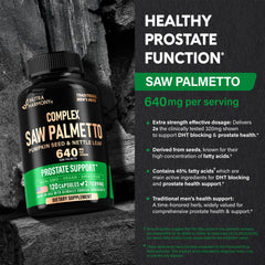 Saw Palmetto for hair support and urinary health