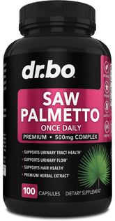 Bottle of Saw Palmetto for Women Hair Loss supplement