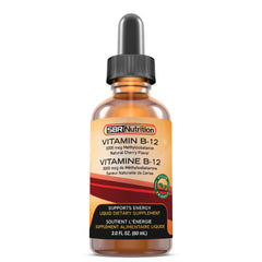 Vegan-friendly Vitamin B12 sublingual drops by SBR Nutrition