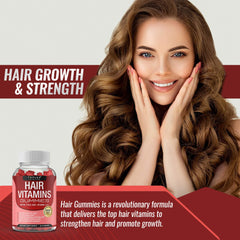 Scalp nourishment from hair vitamin gummies