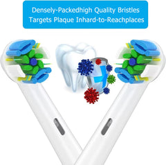 Advanced micro-pulse bristles for between-teeth cleaning