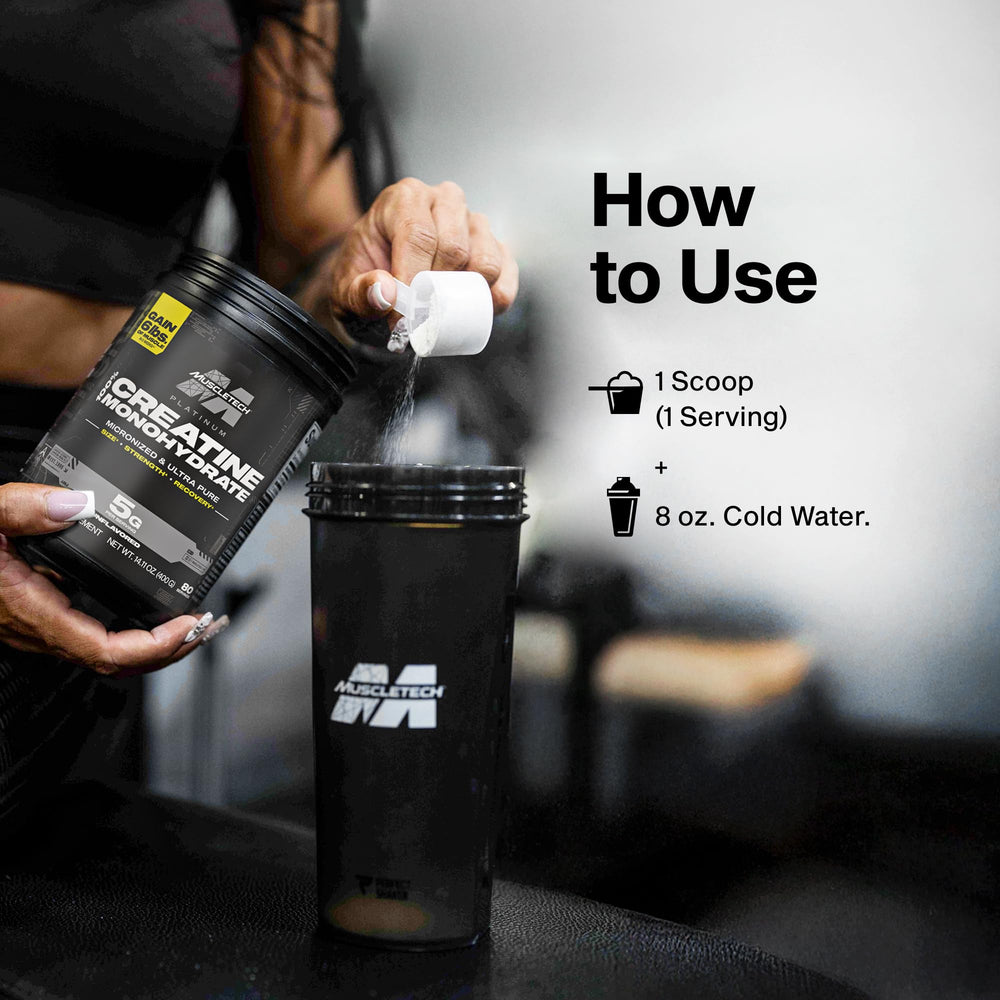 Creatine for performance, muscle recovery and training