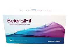 ScleralFil product packaging and vials