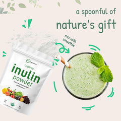 Included scoop with inulin powder for measurements