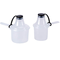 Scoopie 4 tbsp (60 ml) storage container pack of 2 in white