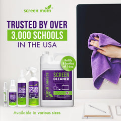 Cloths suitable for cleaning phones, tablets, laptops and monitors