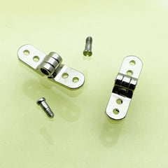 Includes 1 pair hinges, 1 pair screws, and a screwdriver for repair kit