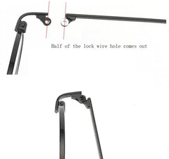 Screwdriver and screws included in the kit