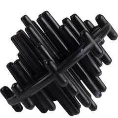 Leak-proof screw lid keeps contents contained during transport