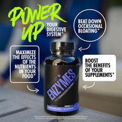 Close-up of DigeZyme multi-enzyme ingredients