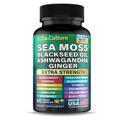 Sea Moss Capsules with Irish Sea Moss
