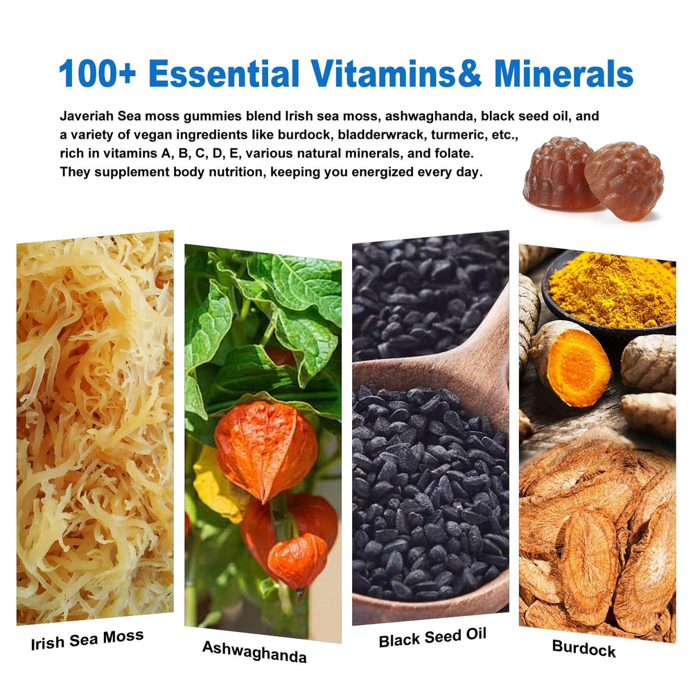 Sea moss with chlorophyll advanced strength formula