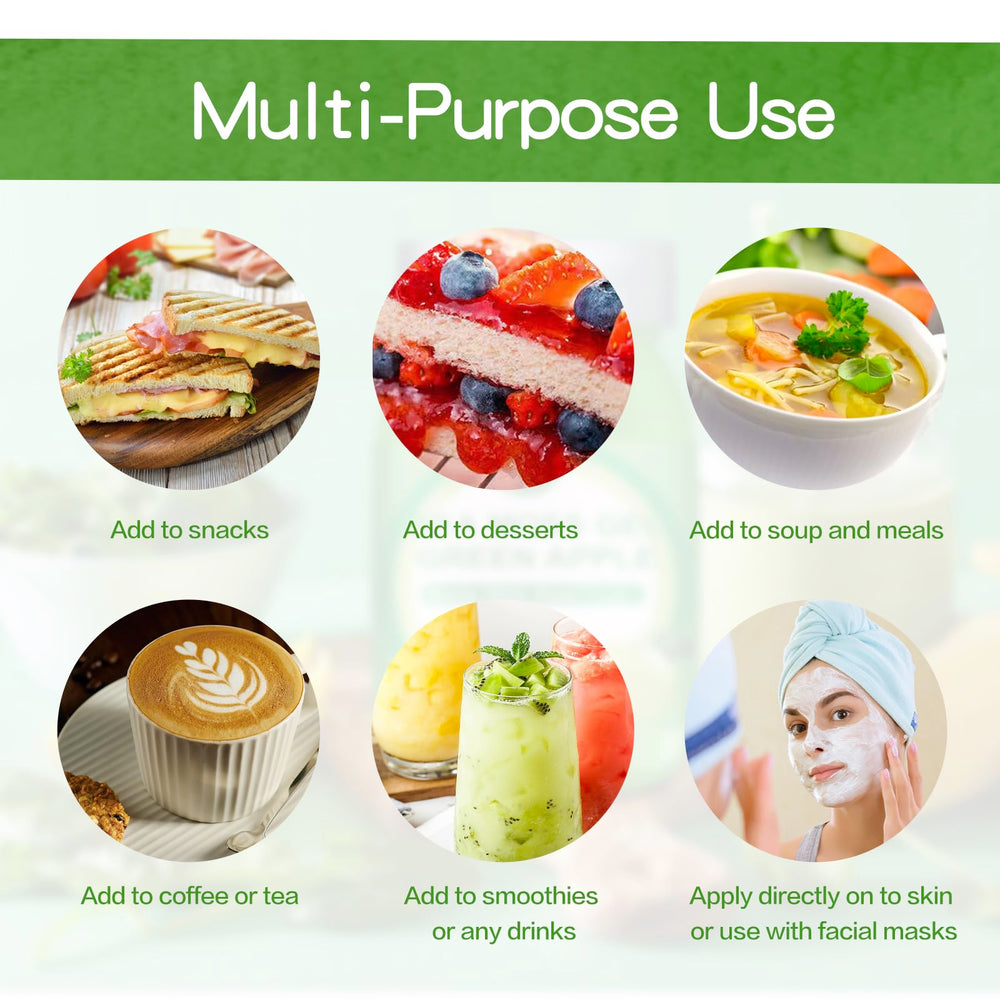 Sea Moss Gel being poured from jar into a spoon