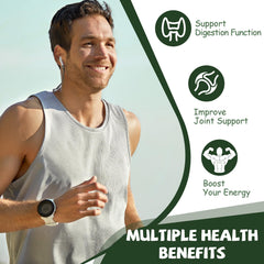 Close-up of sea moss ingredient for gummies