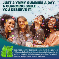 Gummies showing iodine and vitamin D3 ingredients