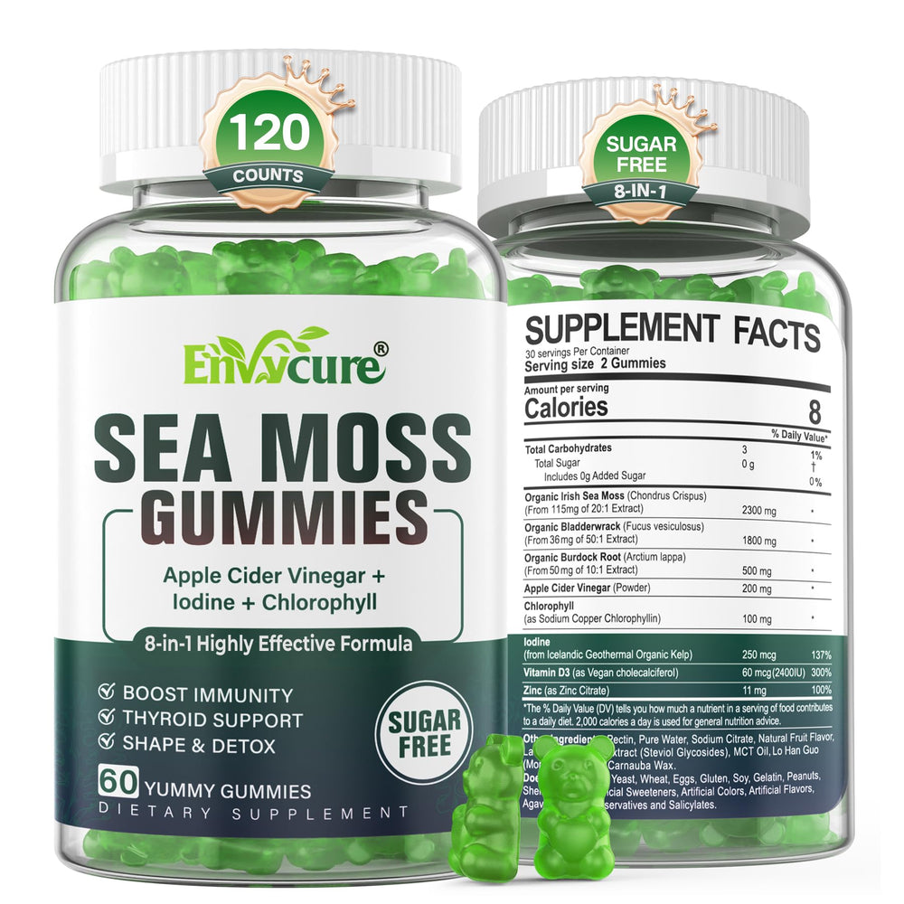 Sea Moss Gummies Sugar-Free 2Pack product image