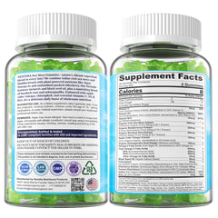 Sugar-free, green apple-flavored Sea Moss Gummies image